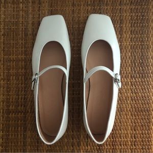 J.Crew Leather Anya Mary Jane Flats Size 7